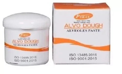 3 x PYRAX Dental ALVO DOUGH Dry Socket Alveoles Paste 12gm free shipping Fs