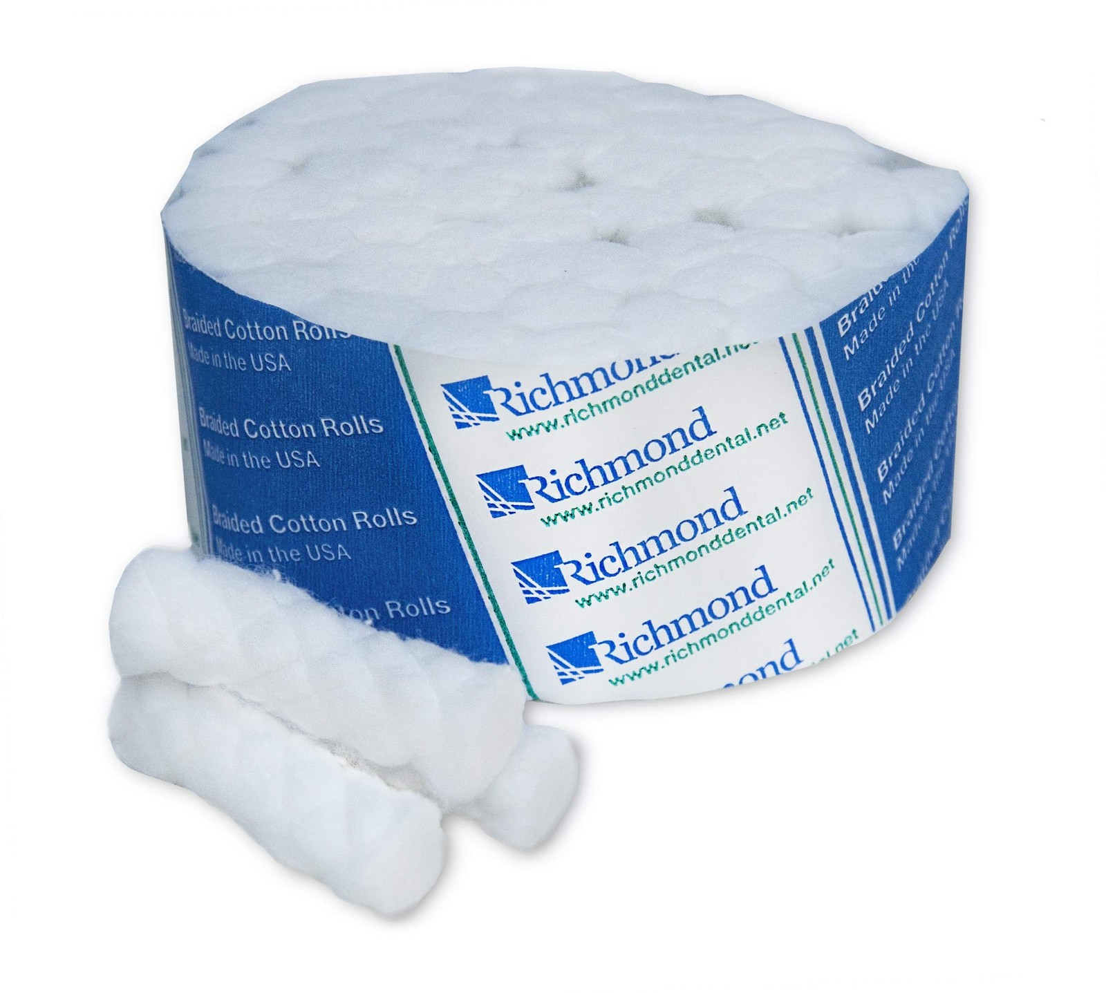 Richmond Dental & Medical 200204 1.5″, Medium Braided Cotton Roll, Nonsterile…