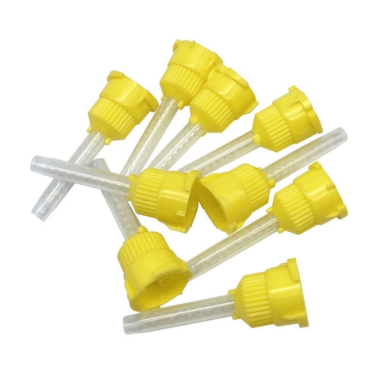Dental Impression Material Mixing Tips Disposable Mixer Nozzle Mix Head 100PCS