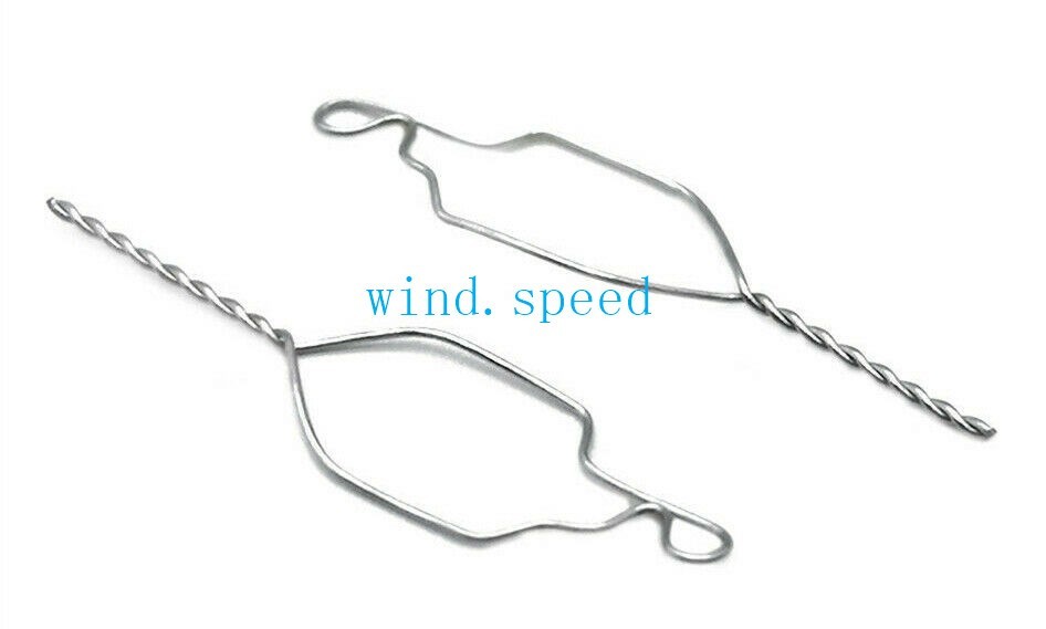 100PC Dental Orthodontic Wire Preformed Kobayashi Ligature Ties Long Short Twist