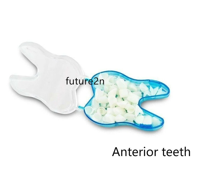 Dental Temporary Anterior Posterior Teeth Crown Veneers Thin Porcelain Resin