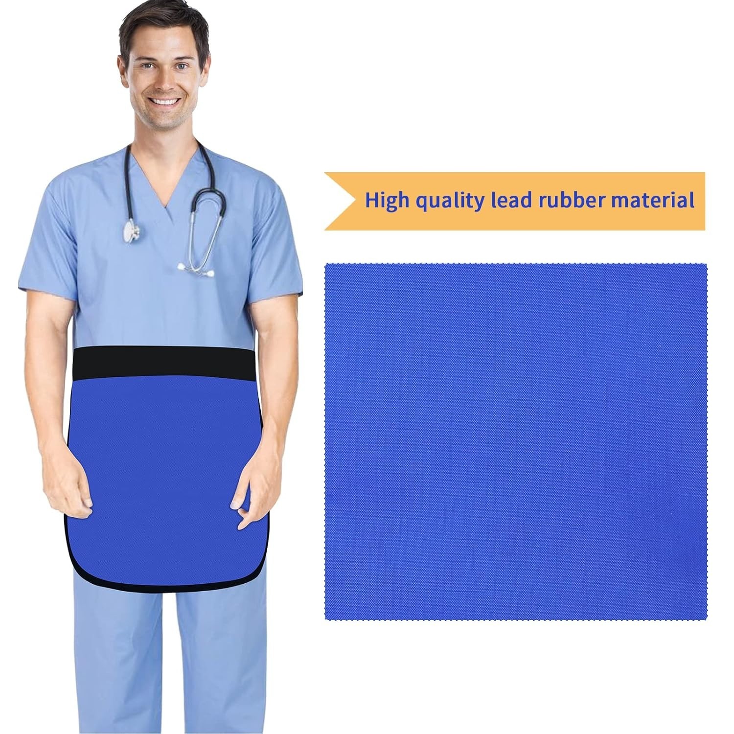 Lead Aprons – Half Lead Apron for X-Rays 0.5mmpb Lead Shield