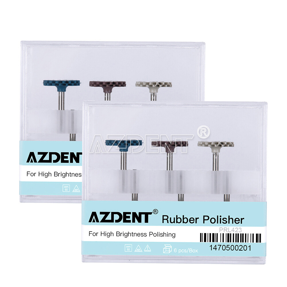 AZDENT Dental Diamond Burs Cups Composite Polishing Kit RA HP FG Shank Type