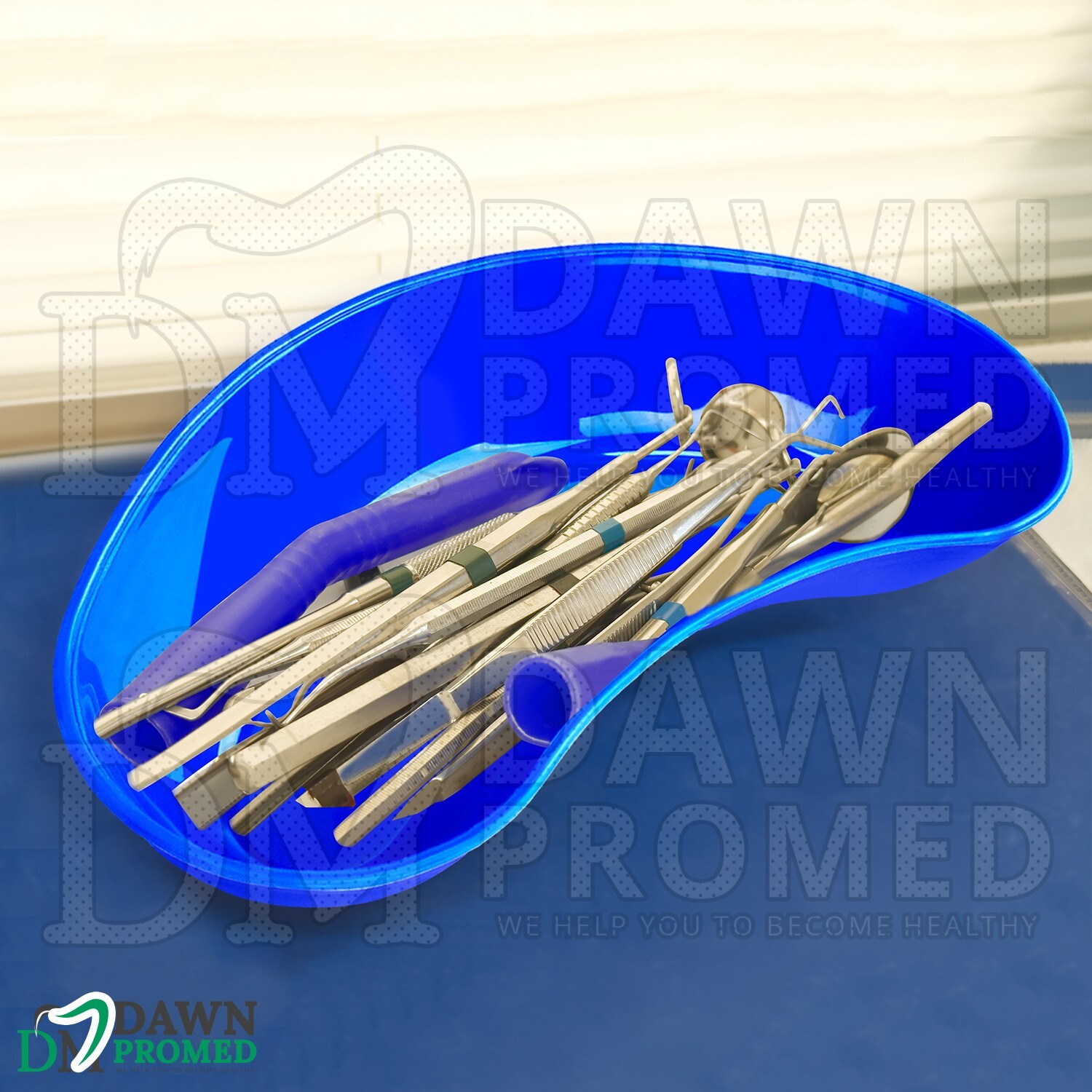 Medium Plastic Dental Instruments 8″ Kidney Tray Bowl Basin Emesis Medical Dish
