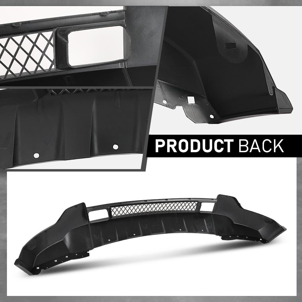 Black Lower Front Bumper Valance for 2011-2013 Grand Cherokee no ACC