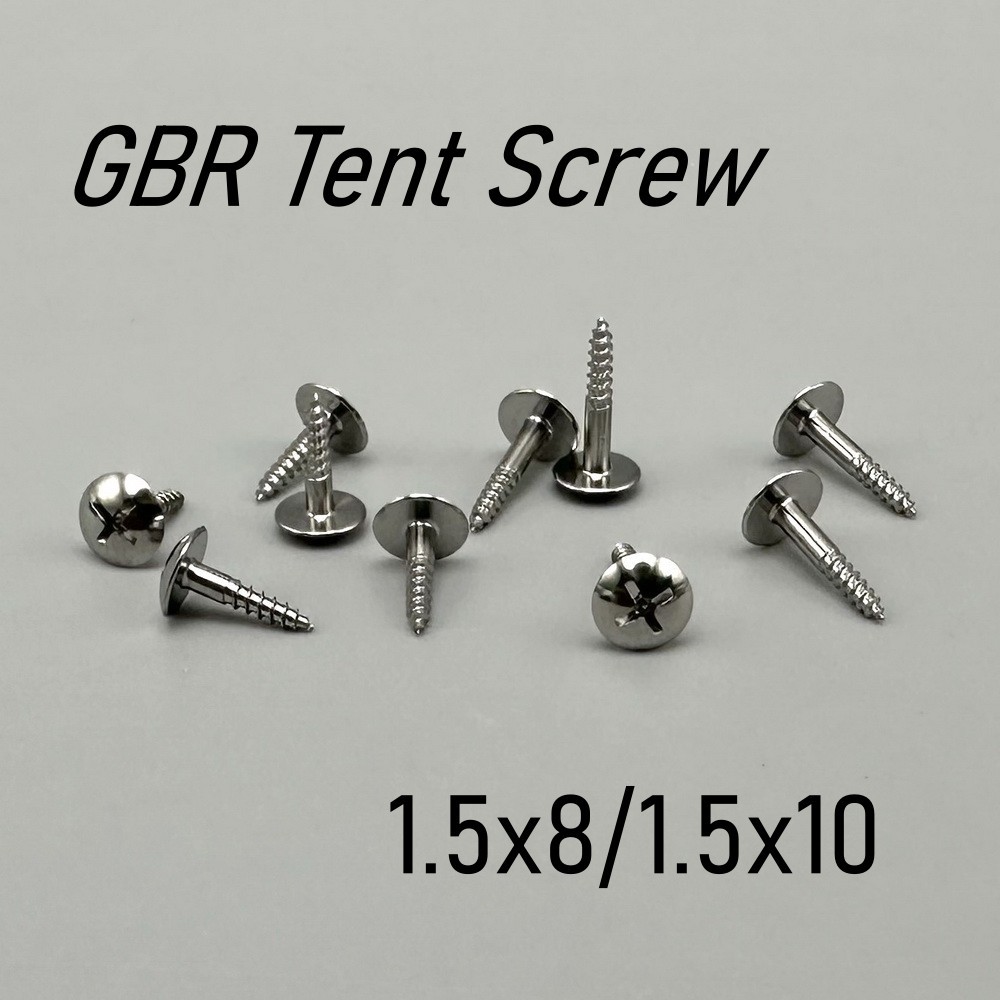 1/5/10pcs Dental Tenting Screw GBR Graft Tent Screws 1.5×8/1.5×10 Dental Tool