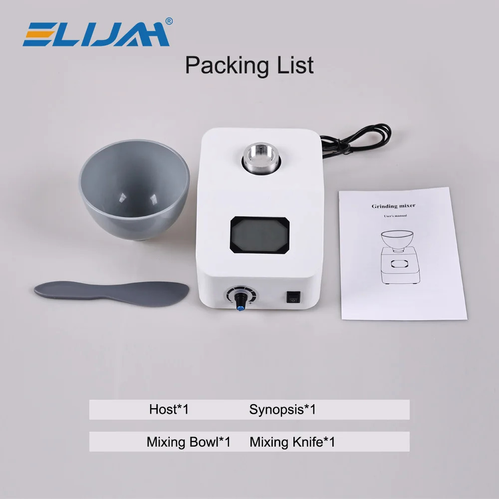 Dental Impression Alginate Mixer 300rpm Dental Printing Material Gypsum Blender