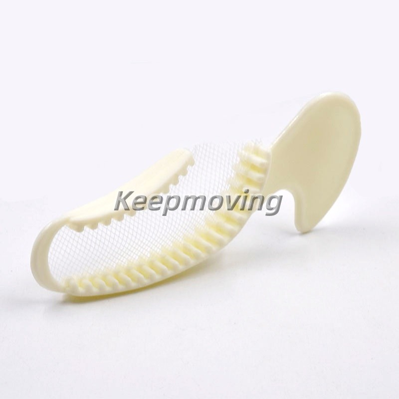 10Pcs/set Dental Plastic Disposable Impression Trays Central Supply Denture U/L