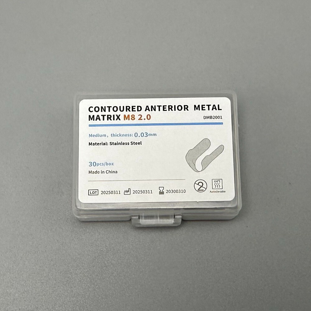Dental Metal Matrix Bands M8 Sectional Matrix System Matrices Matrix S/M Size