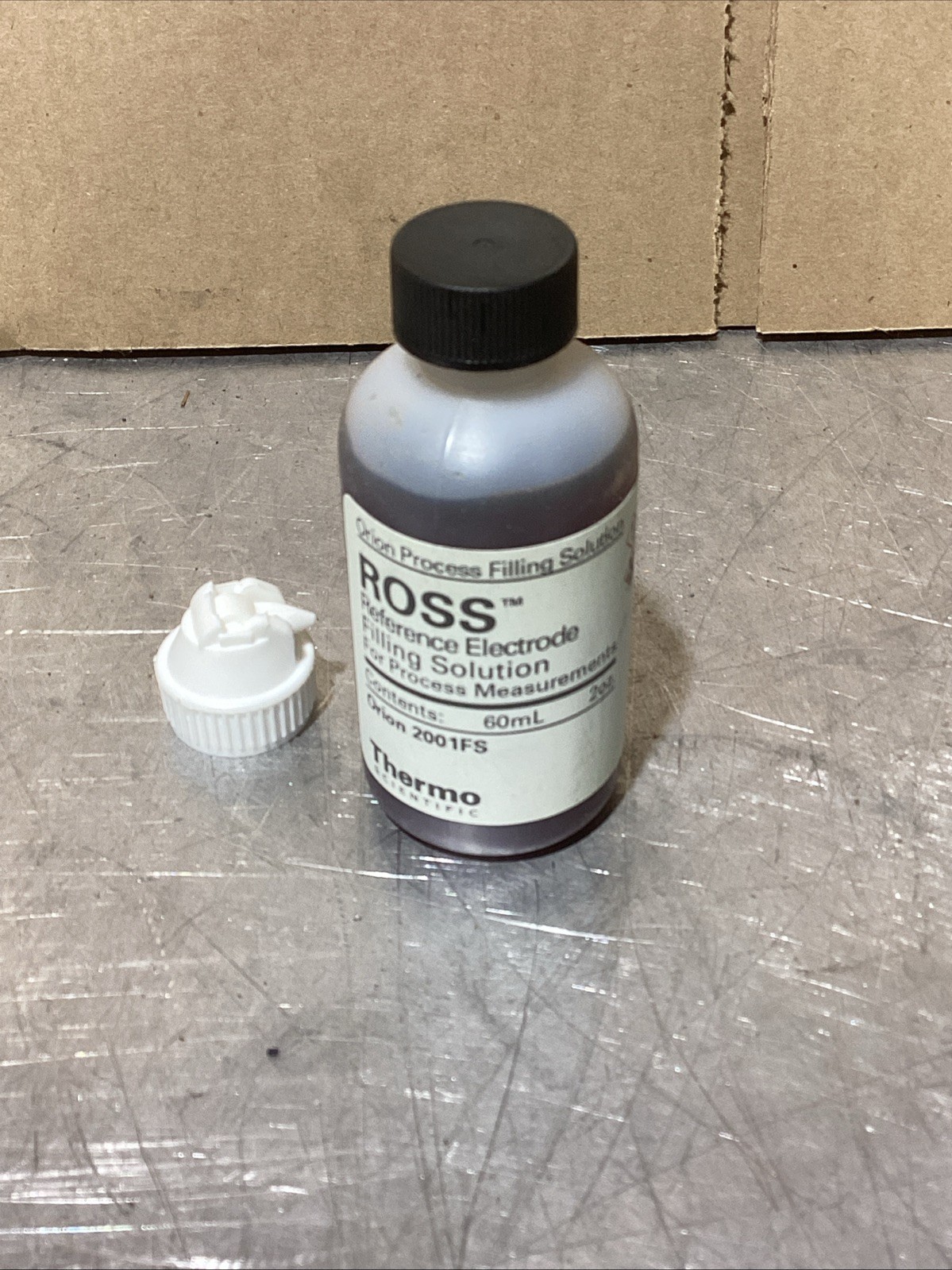Thermo Orion ROSS pH Internal Fill Solution, 2001FS , QTY 1, 2oz, NOS