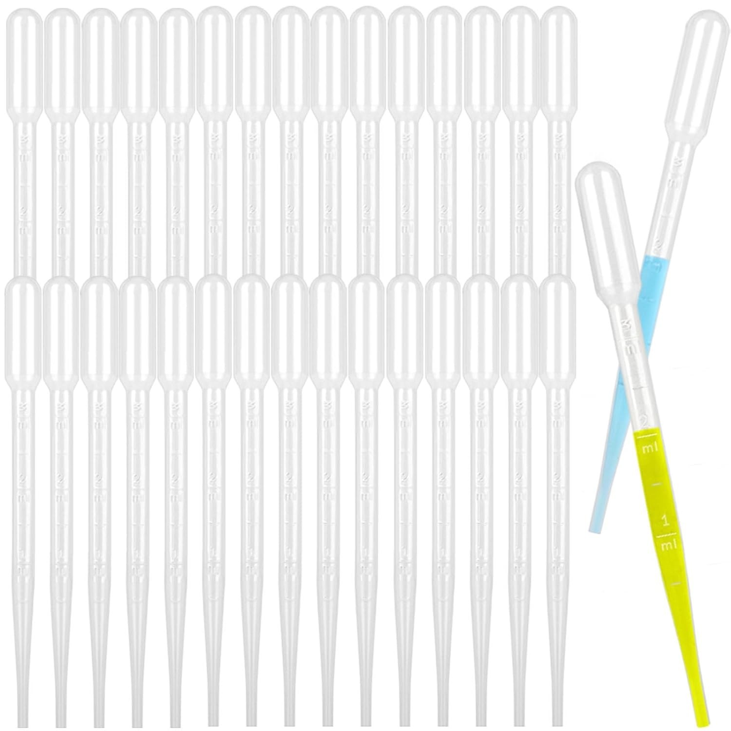 1000 Pcs 3ML Pipettes Dropper – Disposable Plastic Pipettes for Lab Science