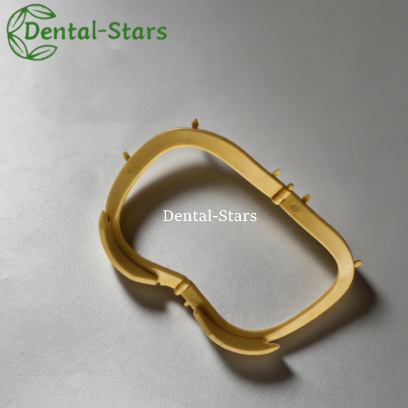 Dental Plastic Rubber Dam Frame Sheets Bracket Foldable/U-Shaped Barrier Tools
