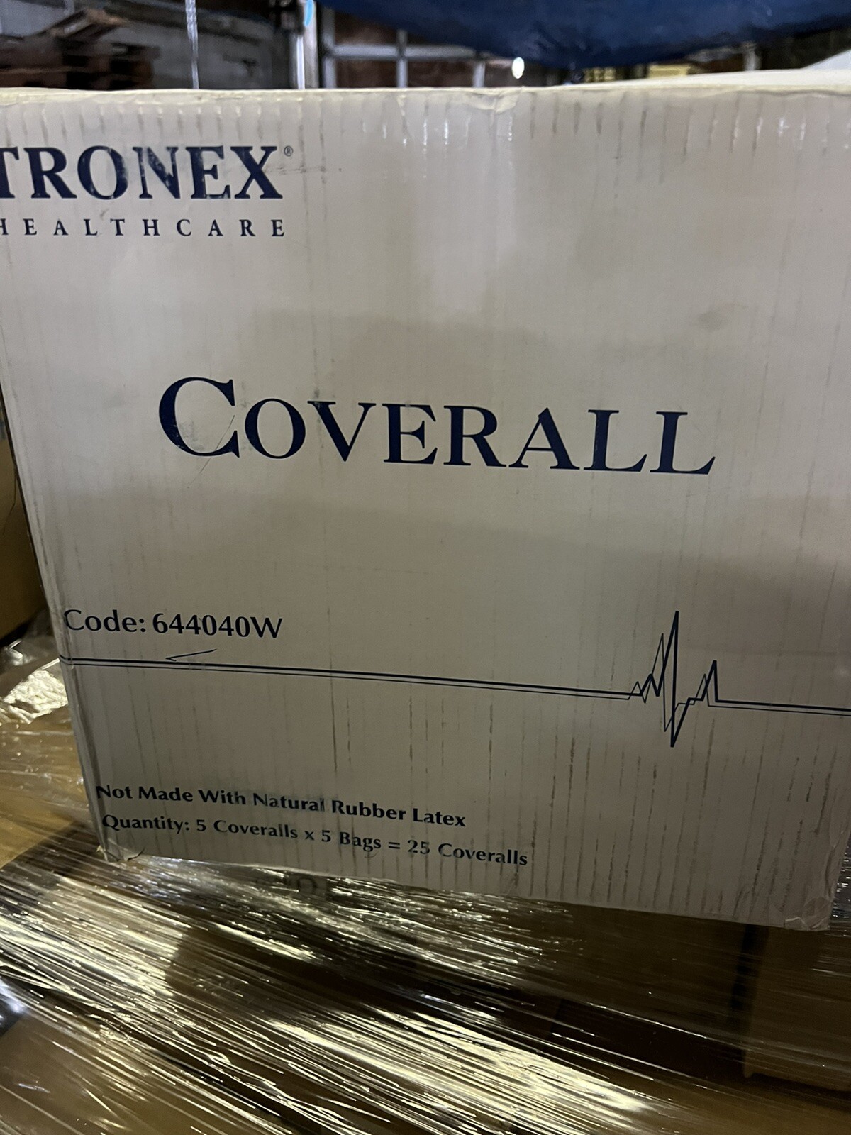 Tronex – 644035W – COVERALL OPEN CUFFS/ANKLES WHITE Xl (Case of 25)