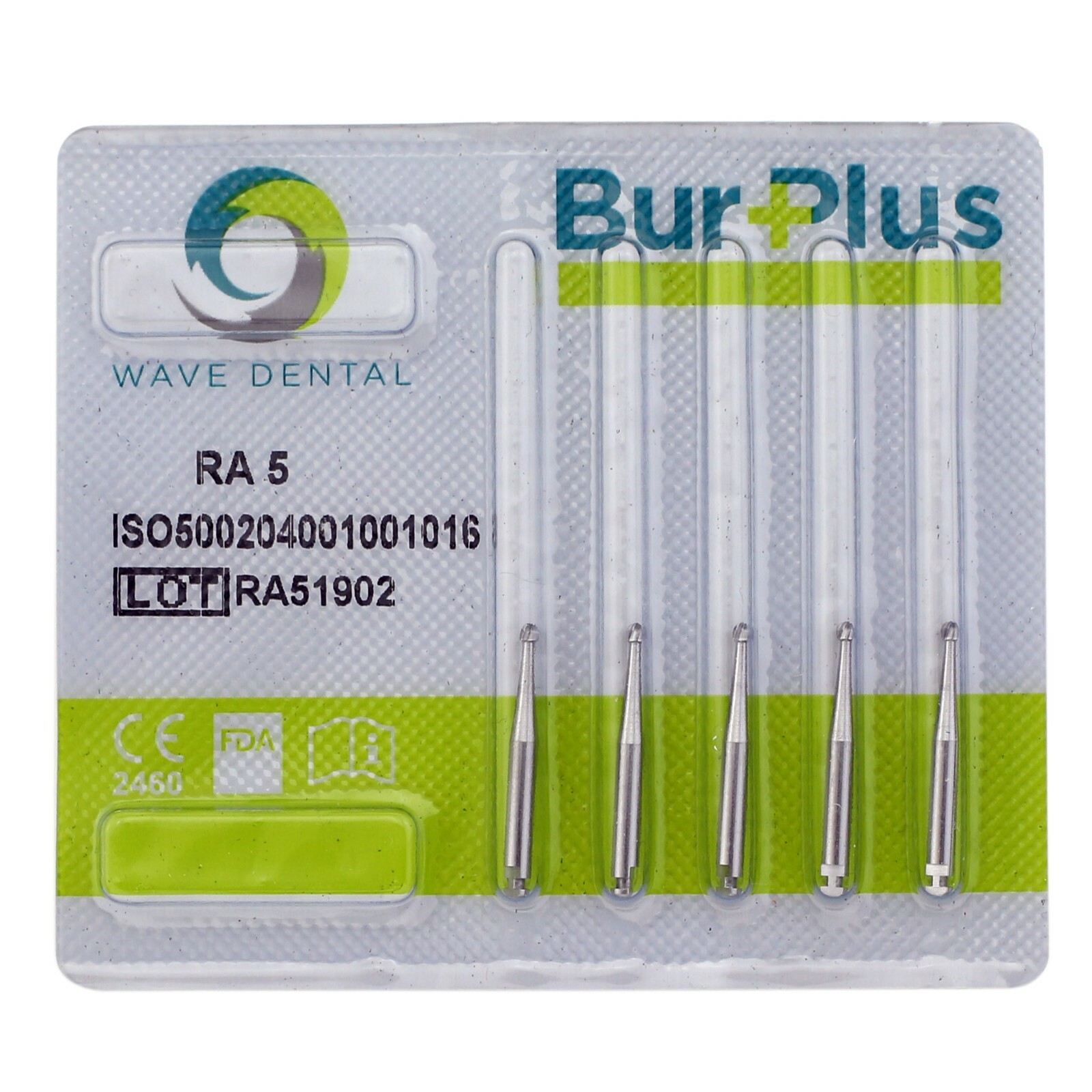 Wave Dental Operative Carbide Bur Latch Surgical Burs RA Round Taper LAOS 26mm