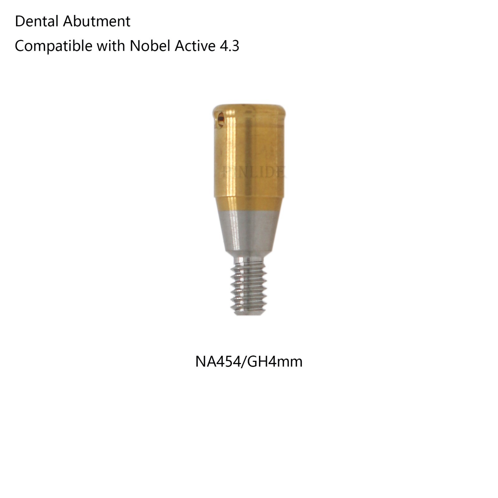 Locator Abutment Attachment Retention Cap Inserts Tool For Nobel Active RP 4.3mm