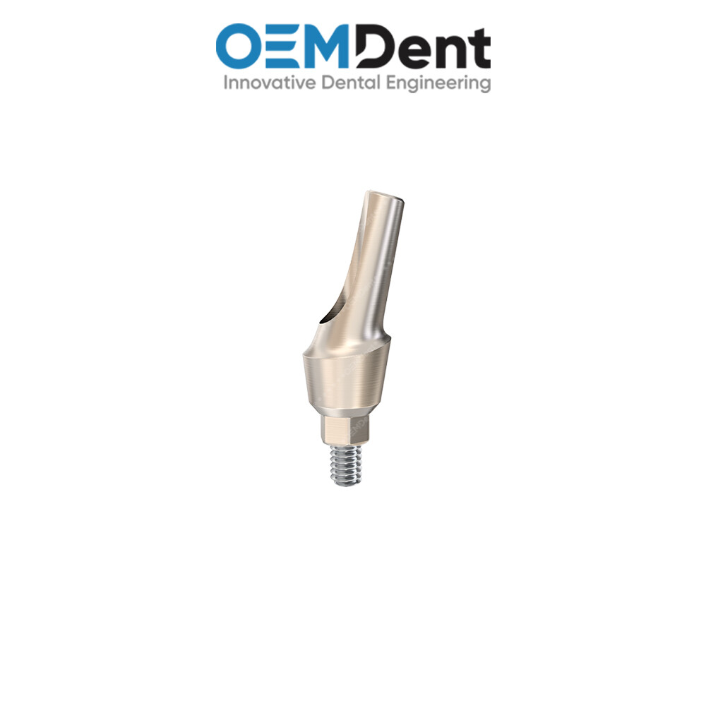 Anatomic Angulated Prosthetic 15° – MIS Seven® Int Hex 2.42mm Compatible