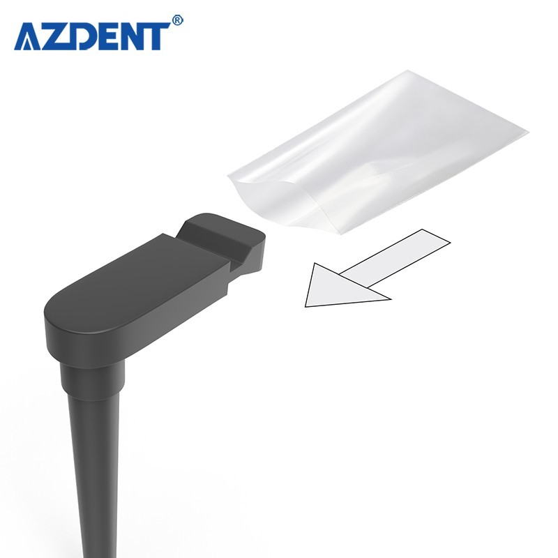 200pcs Dental Panorama Bite Block Cover Sleeves Protective X Film/1″x2″ transpar