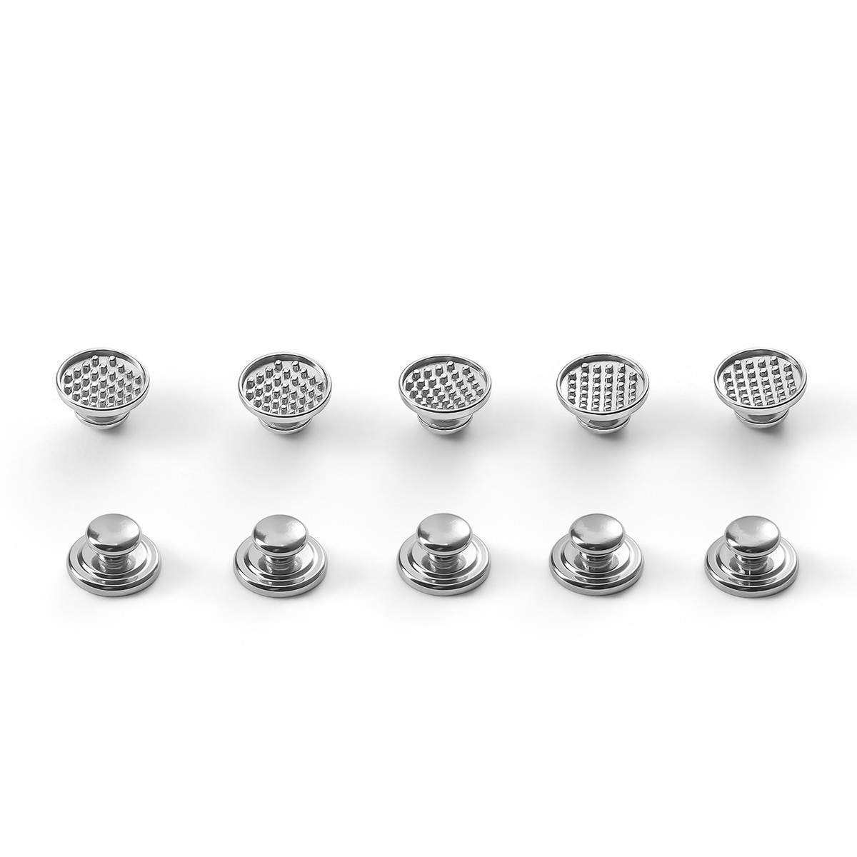 50pcs Dental Orthodontic Lingual Buttons Bondable Monoblock Round Base AZDENT
