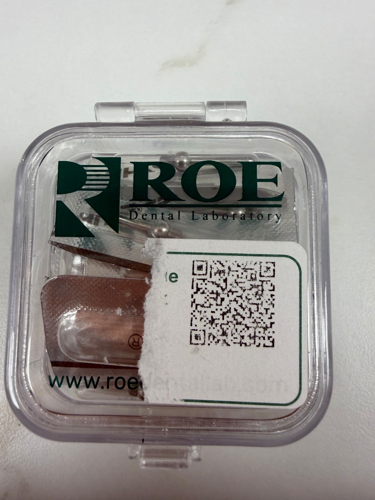 ROE Dental Laboratory 16 Pc Stacking Fixation Pins Set GuidedSMILE Component Lot