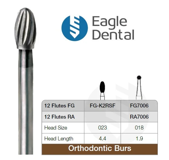 Orthodontic Carbide Debonding burs- Eagle Dental Burs-High Quality Dental burs