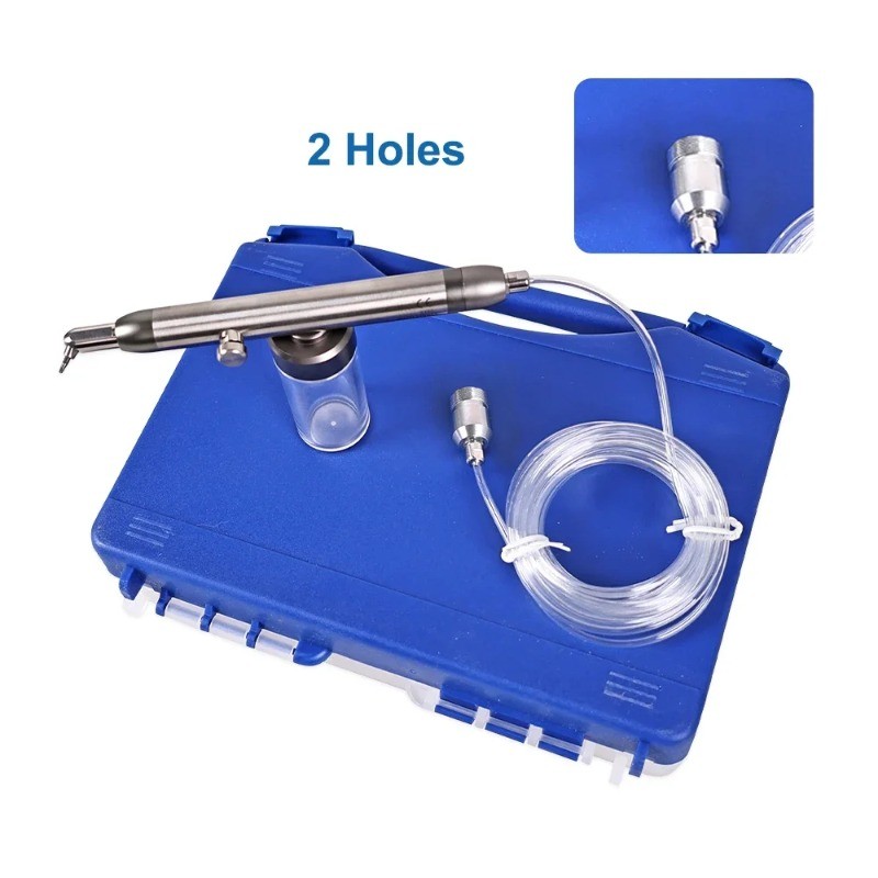 Dental Aluminum Oxide Micro Blaster Microetcher Sandblasting System 2/4Holes New