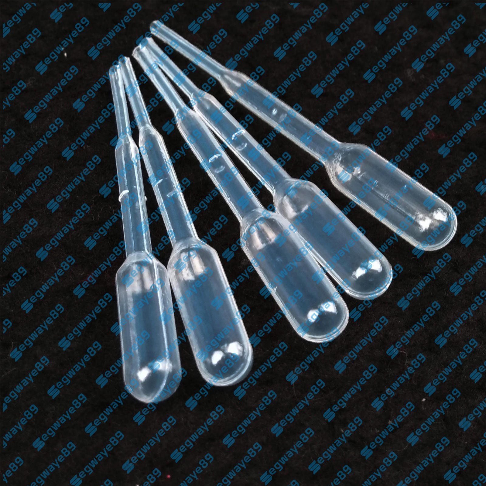 100pcs Graduated Dropper Transfer Pipette For Lab & Art only 0.2ml New