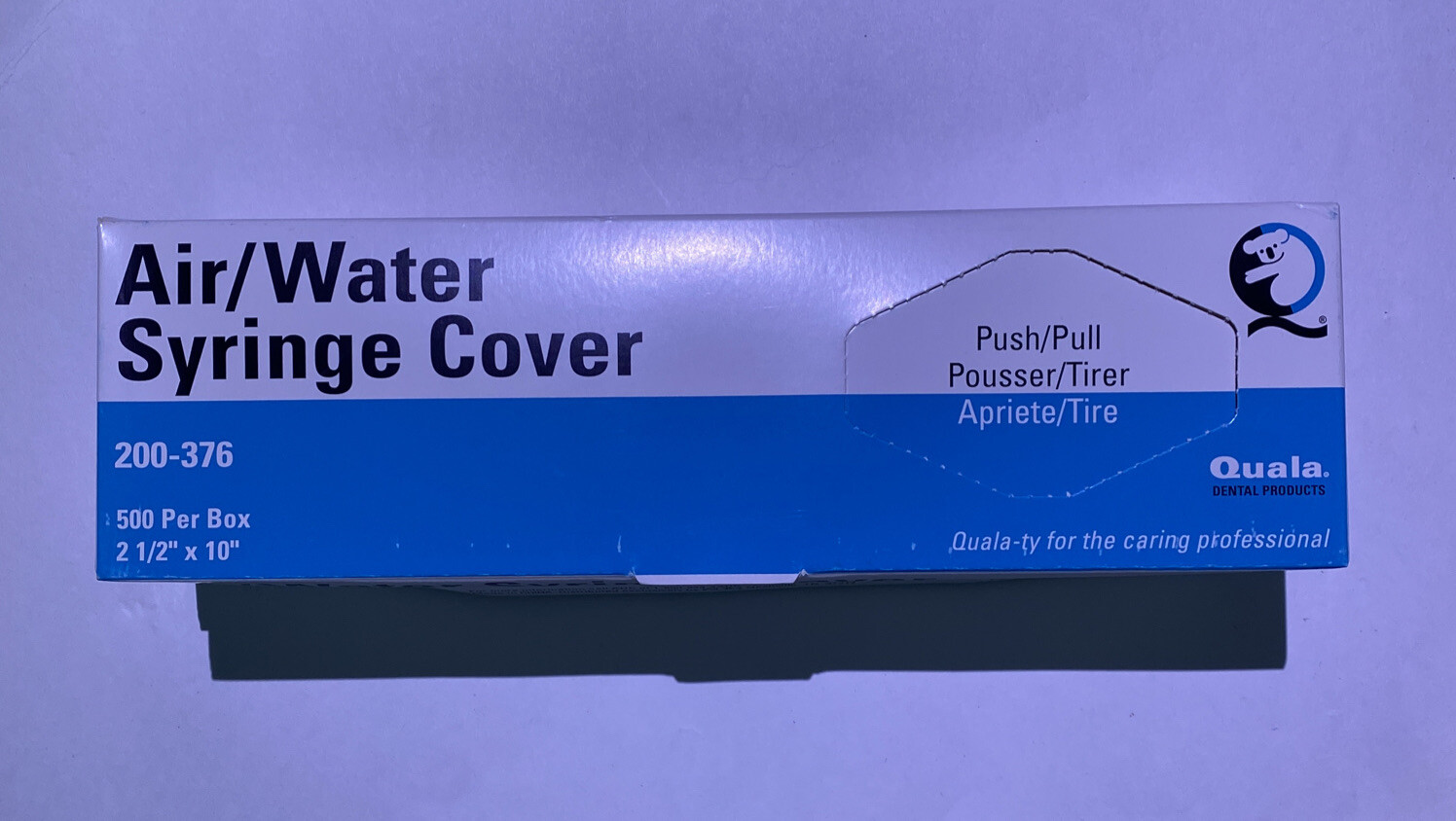 500 pcs Quala Dental Air Water Syringe Sleeves Cover Color Clear – 200-376
