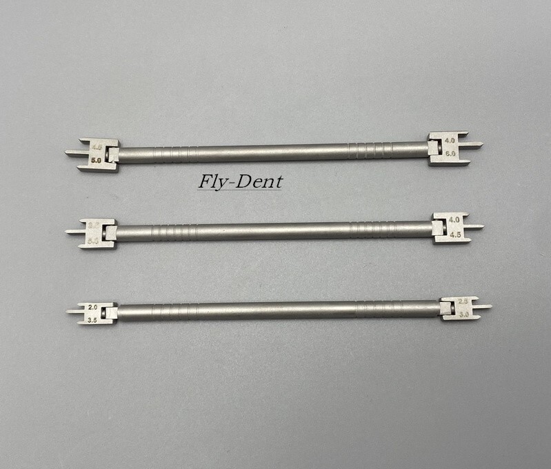 3Type Dental Orthodontic Bracket Gauge Locator Articulated Positioner Adjustable