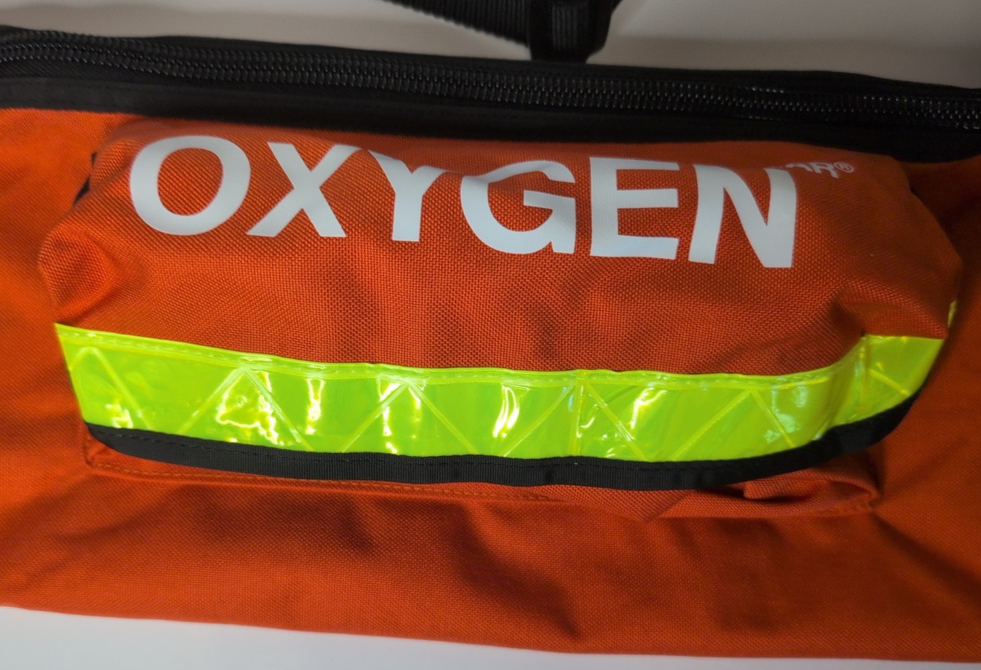 DIXIGEAR – E SIZE Padded Oxygen O2 Carry Bag for Cylinder Oxygen Tank – Orange