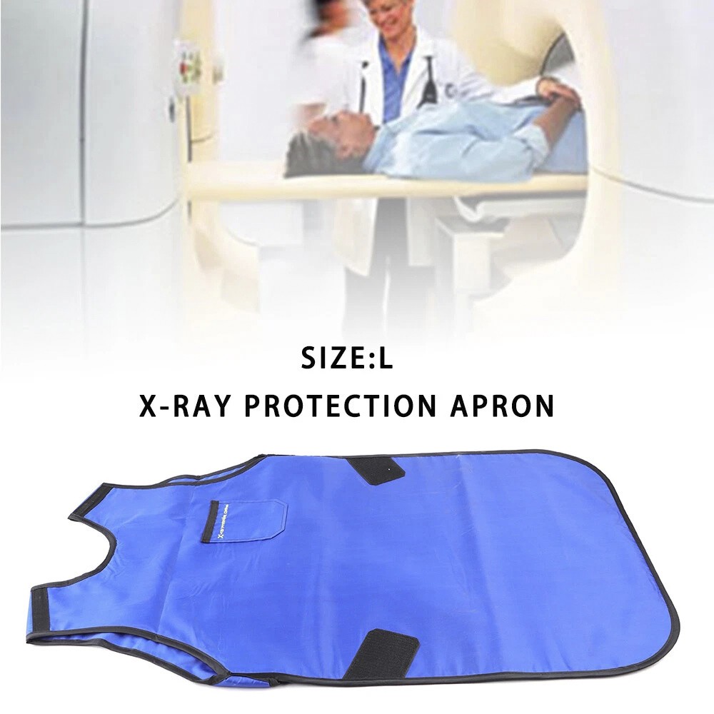 X-Ray Lead Apron 0.35mmPb Radiation Protective Apron Dental Medical Lab M L