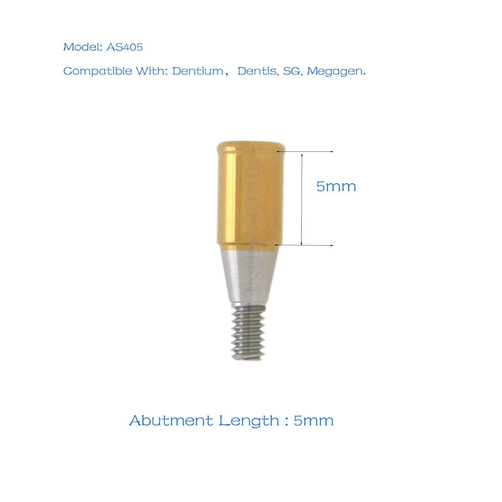 Dentiumm/Dentis/SG/Mega Gen Overdenture Locator Abutments For 3.0/4.0/5.0mm GH