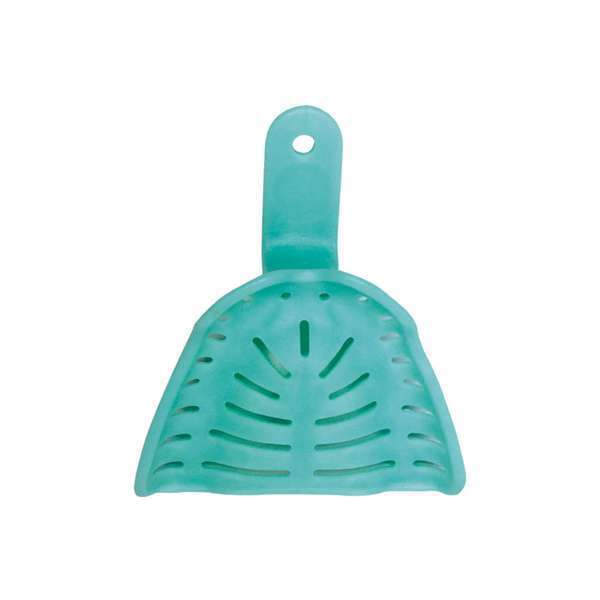 Maxill #5 Green Small Upper Anodontia Impression Tray 12/Bag