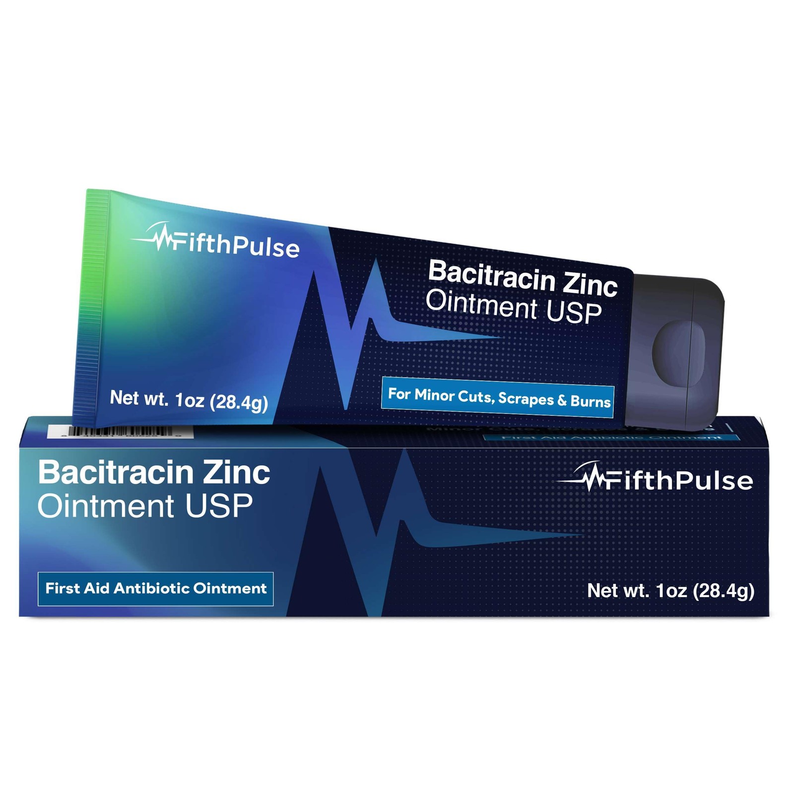 Bacitracin Antibiotic Ointment with Zinc, 1oz – First Aid 1 Ounce