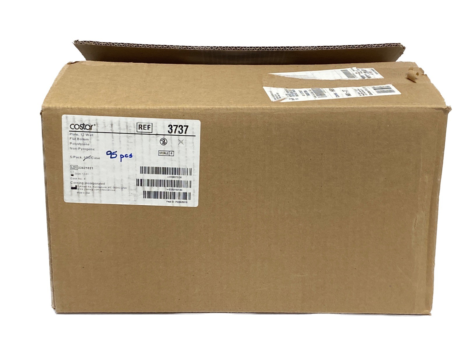 (95) CORNING Costar 12-Well 6.9mL Microplate Culture Plates Bulk Pack 3737