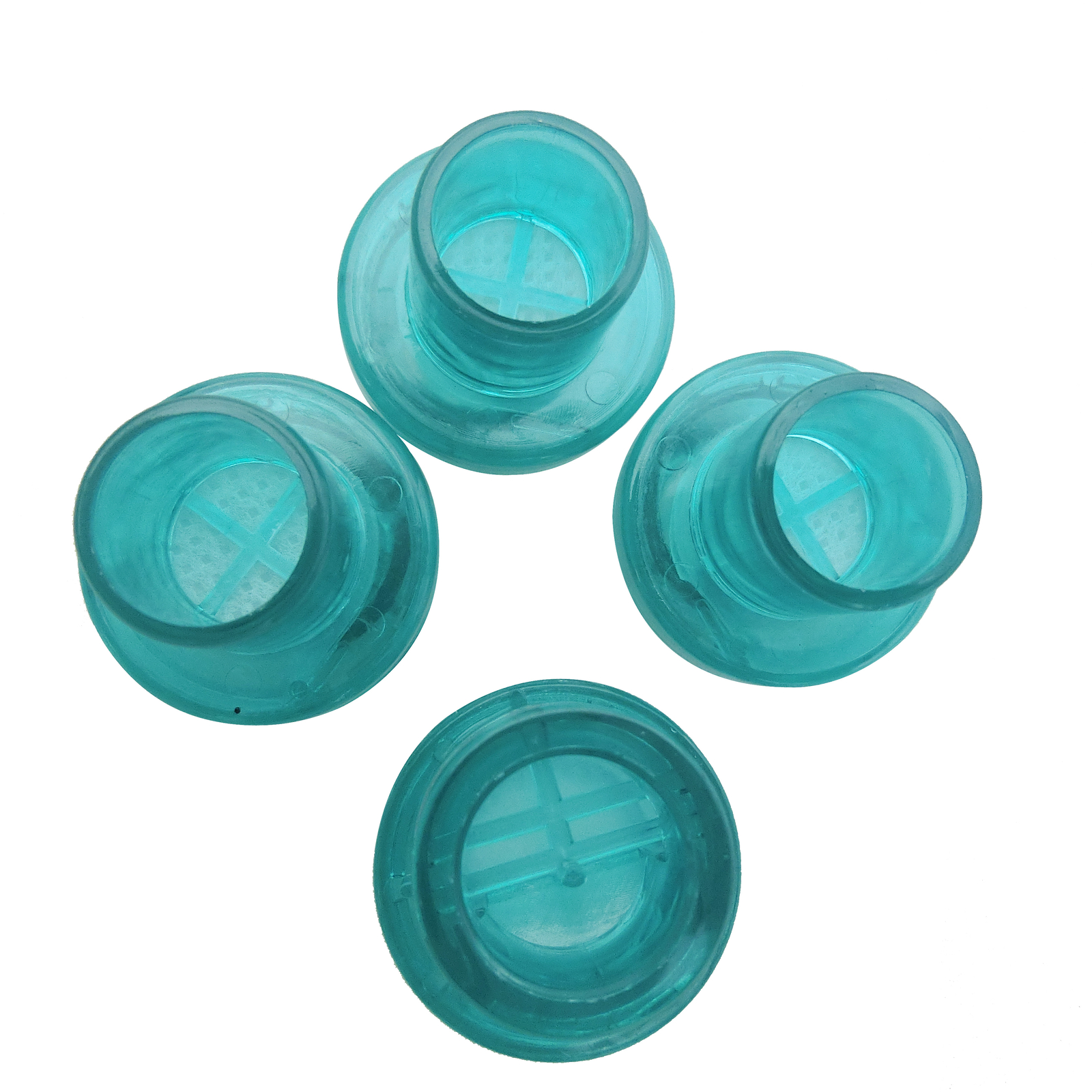 100pcs/pack Oxygen Inlet One-Way Valve For CPR Face Shields AED Training Green