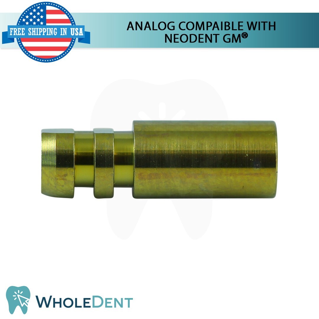 5X Fixture Analog Compatible With Neodent® GM Platform Dental Replica Lab System