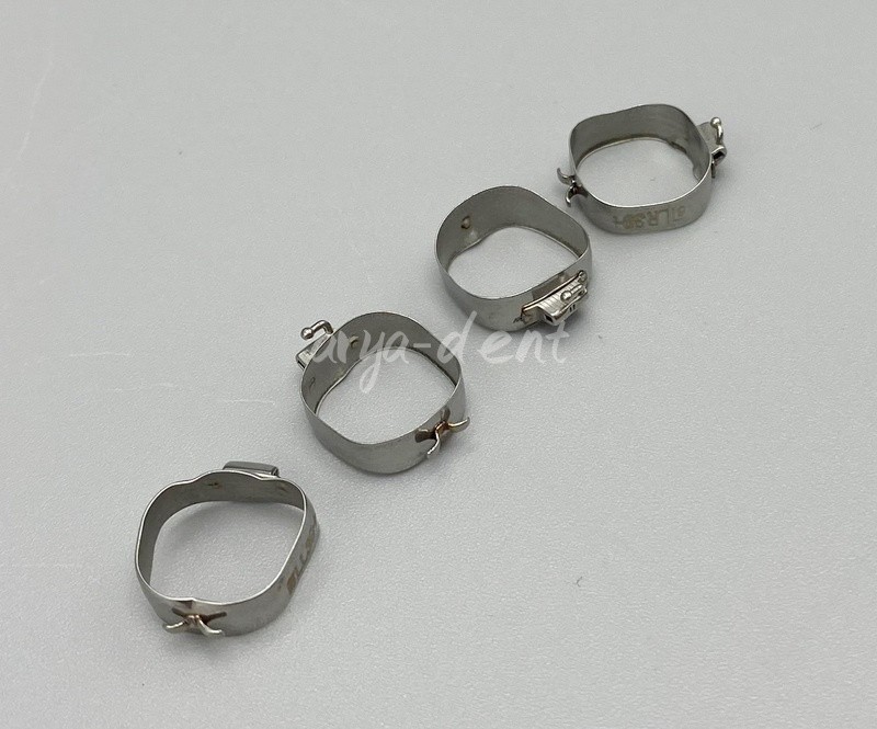 Dental Orthodontic 1st Plain Molar Bands Buccal Tubes Cleats Roth 022 #29-44+