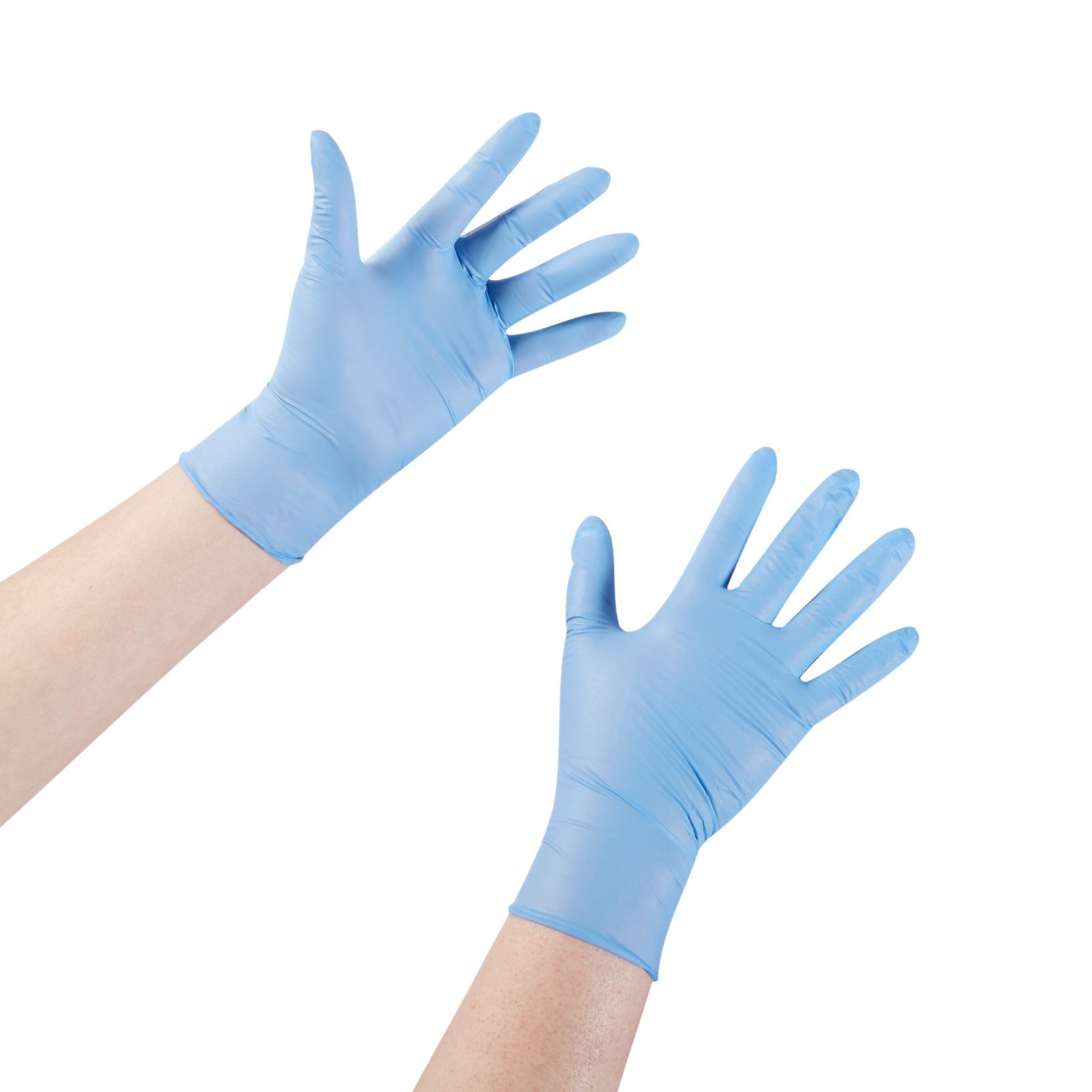 McKesson Confiderm STR Nitrile Exam Glove Standard Cuff Length LARGE 50 per Box