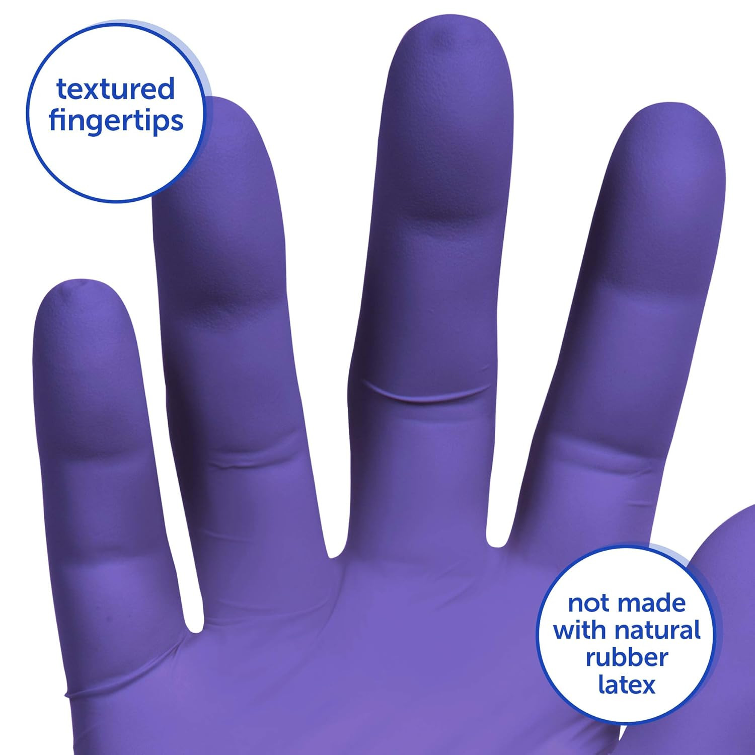 ™ Purple Nitrile-Xtra™ Exam Gloves (50601), 5.9 Mil, Ambidextrous, 12″, S (50 Gl
