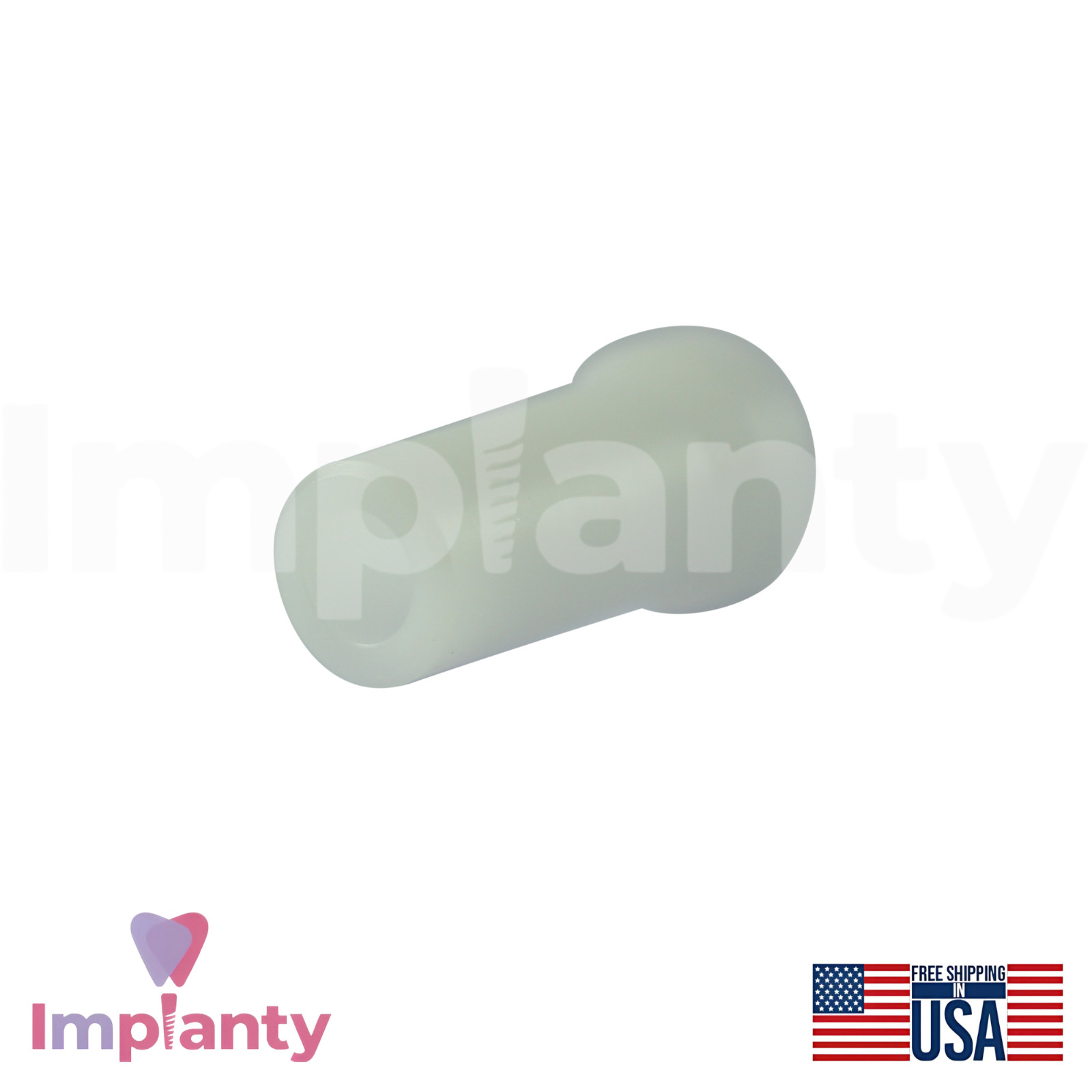 MIS Compatible Ø4.8mm Multi Unit Platform Plastic Cylinder 10mm Length