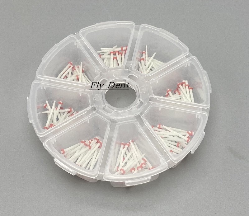 Dental Glass Fiber Posts Teeth Restorative Refill Screw Post 1.2 1.4 1.6 1.8mm
