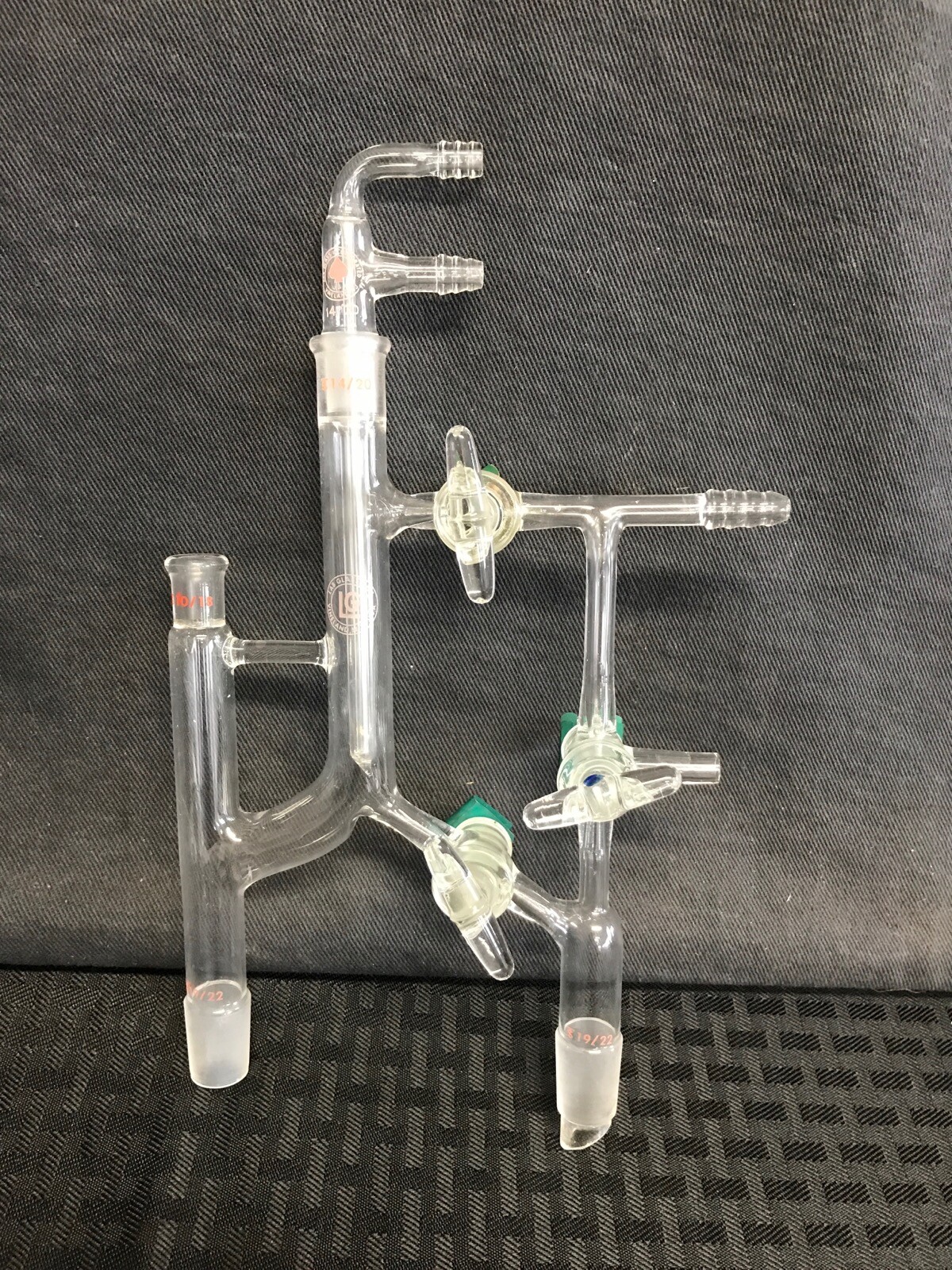WILMAD 14/20 19/22 10/18 Variable Reflux Distillation Head Cold Finger Condenser