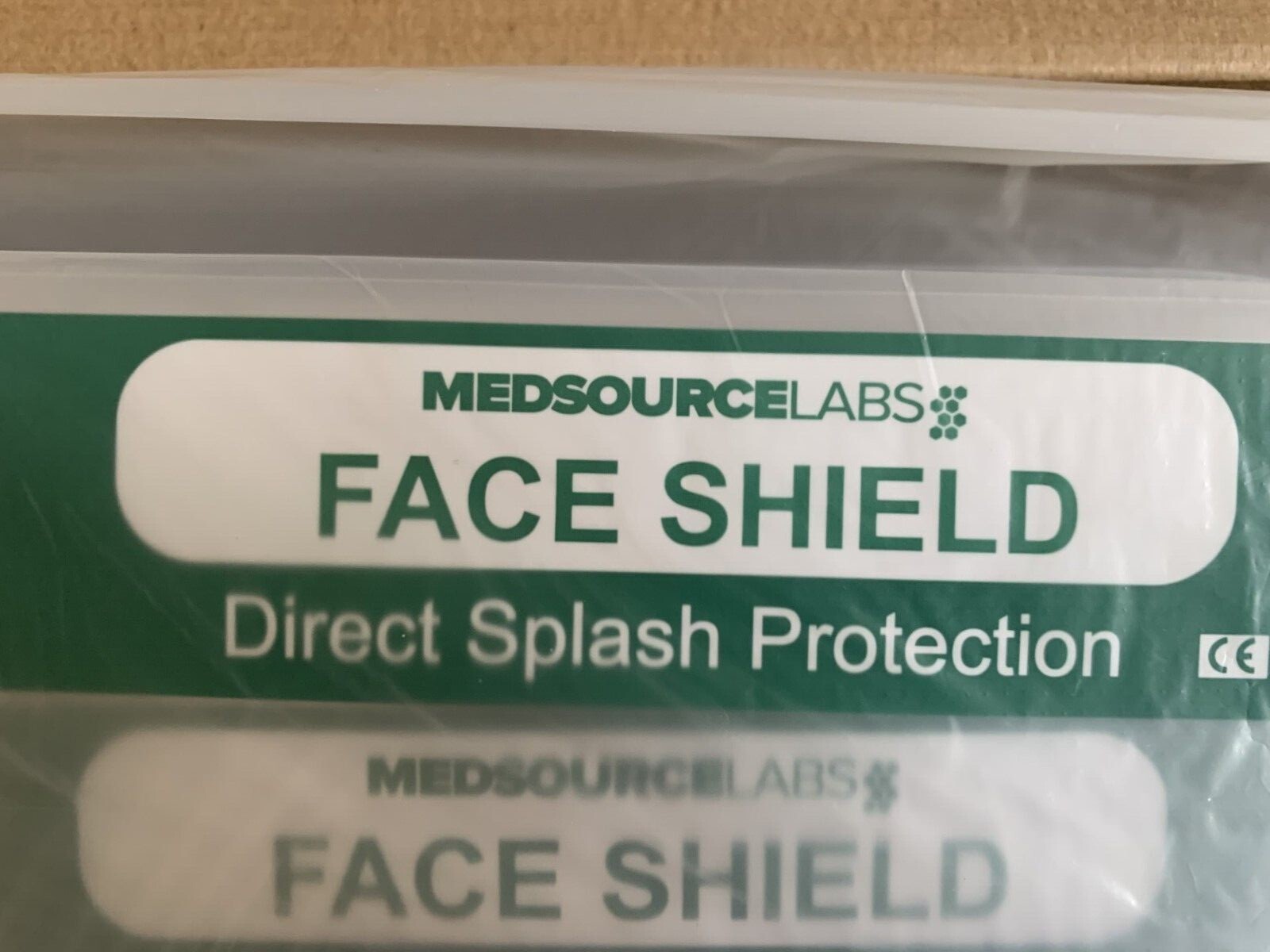 FACE SHIELDS MEDSOURCE MS 12100 DISPOSABLE 24/BOX,NEW