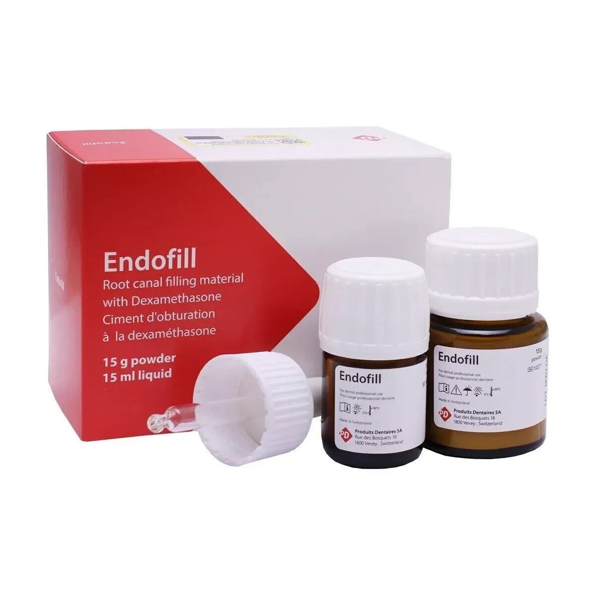 PD Swiss Endofill Radiopaque Permanent Root Canal Filling Material 15g