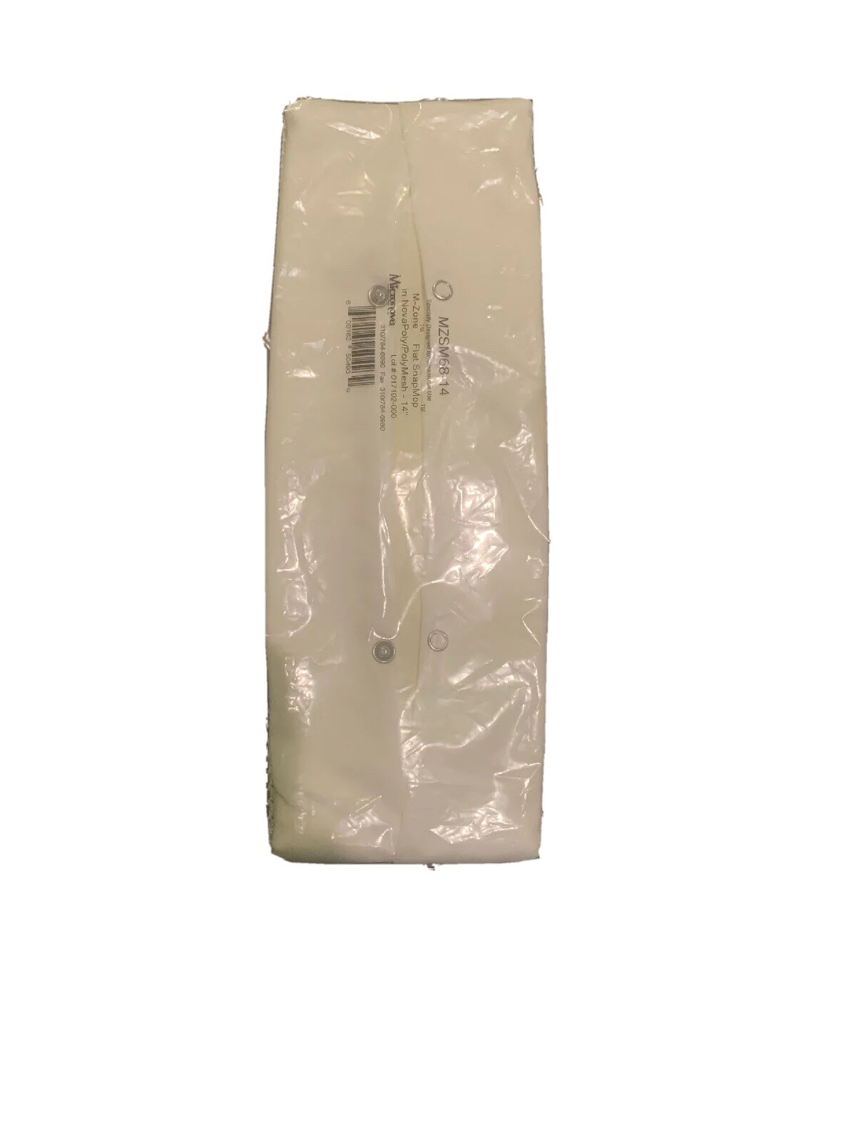 Micronova NovaPoly Microfiber 14″ Flat Snap Mop MZSM68-14