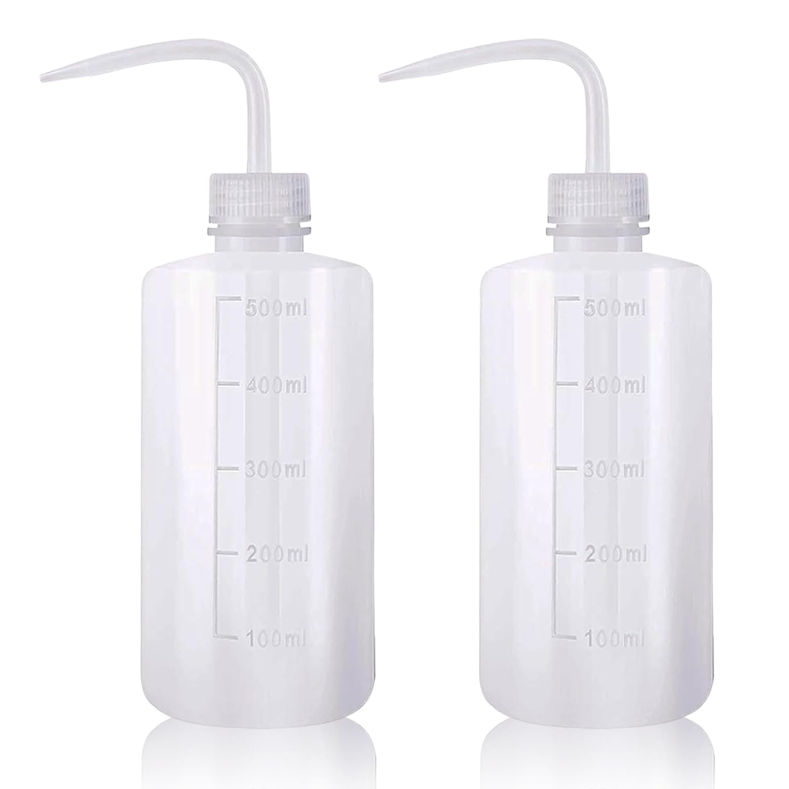 Squeeze Bottles 2-Pack (500ml/16.9oz) Heavy-Duty Squirt Bottle for Cleaning, …