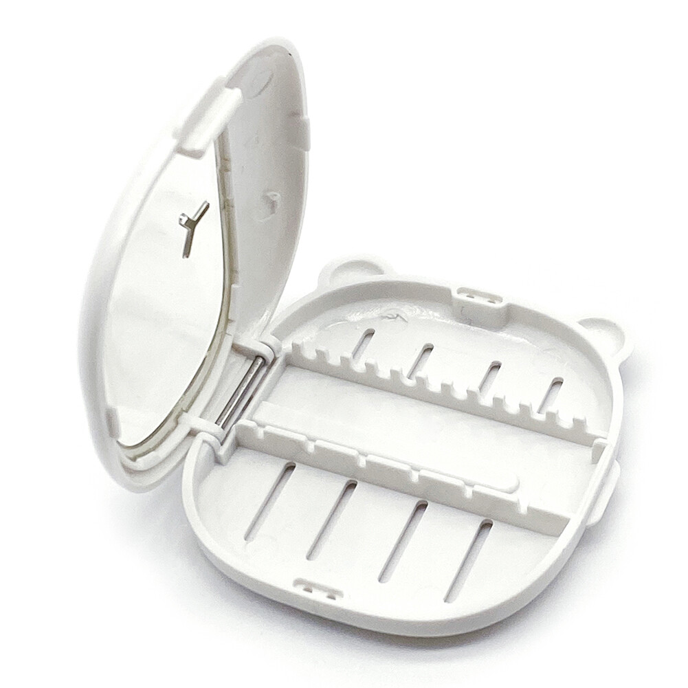 5pc Dental Disinfection Box Endodontic File Organizer Case For Endo File Measure