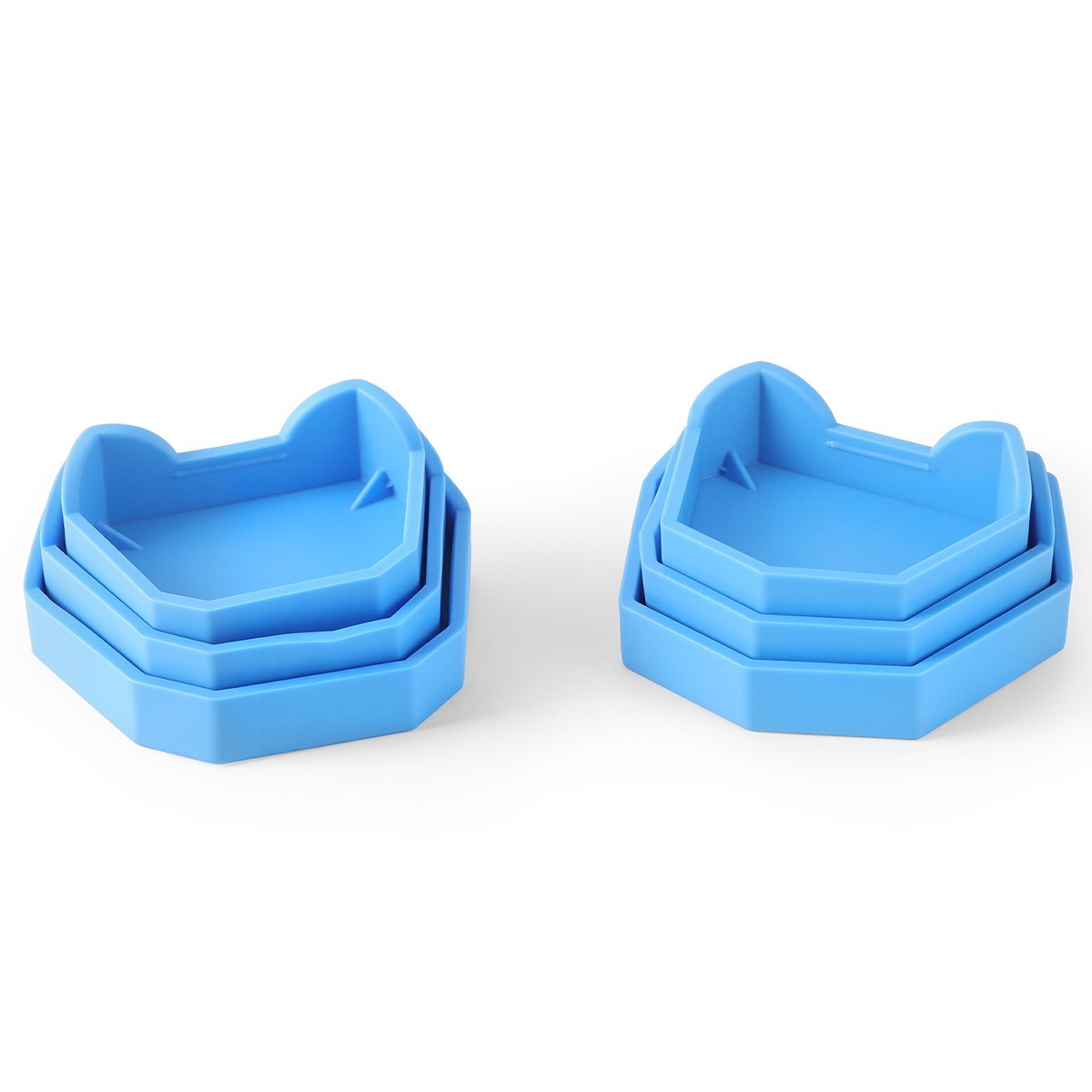 Dental Lab Silicon Rubber Plaster Model Base Denture Tray Impression Former Base