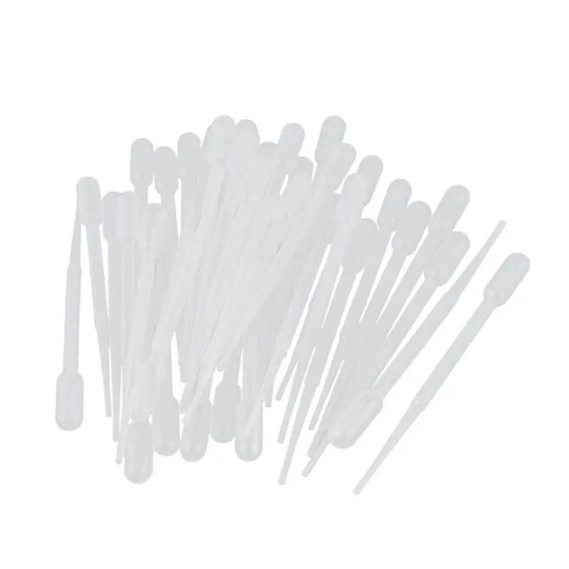 20PCS 3ML Disposable Plastic Eye Dropper Set Transfer Graduated Pipettes