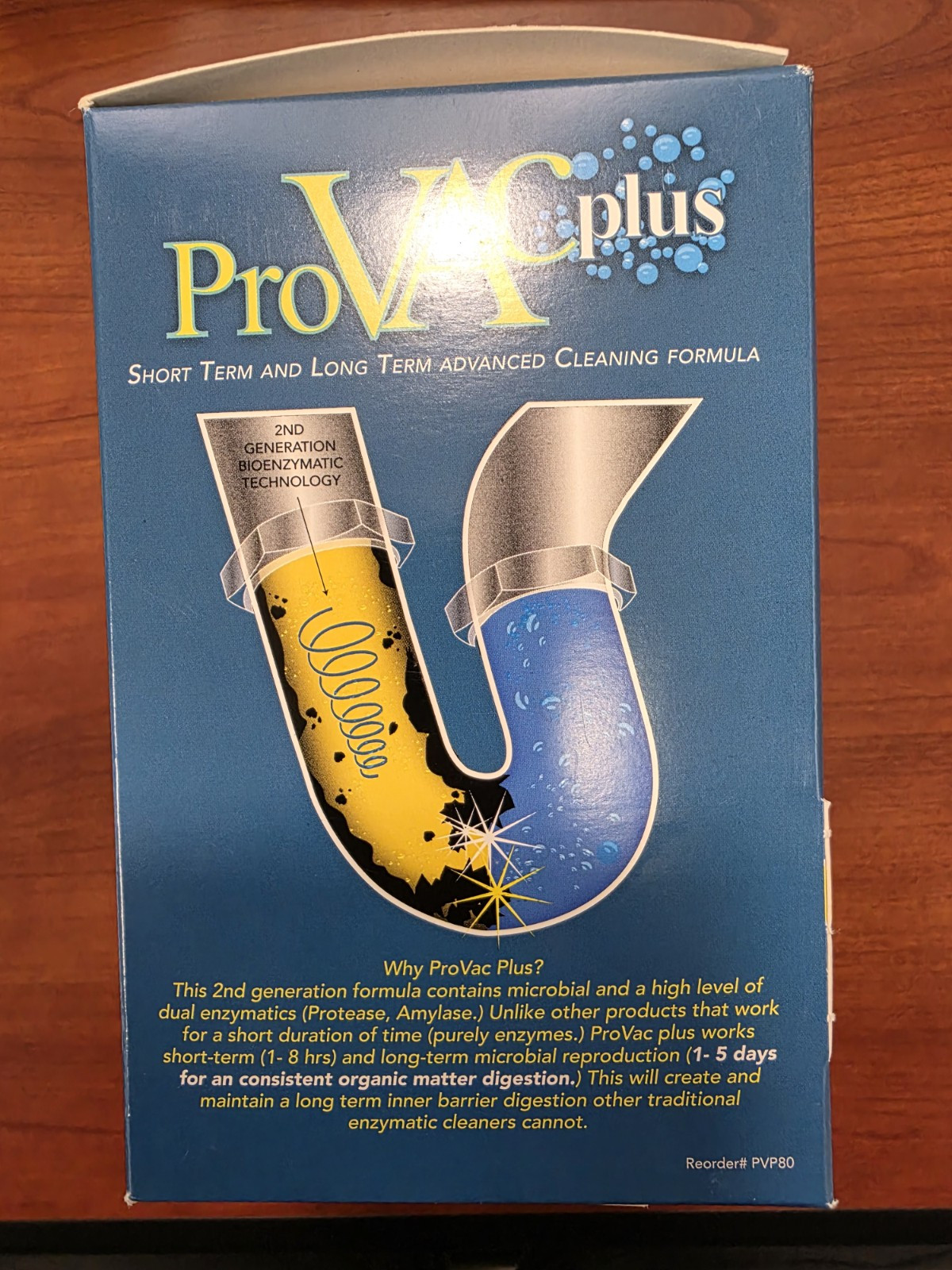 ProVac Plus Cleaning Tablets by Cory Laboratories 80 pcs/box